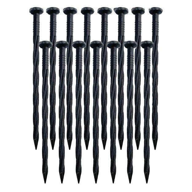 Agrowłóknina 70g 1,6x100m Czarna UV Agrotkanina Mata Antychwastowa + Kotwy 29