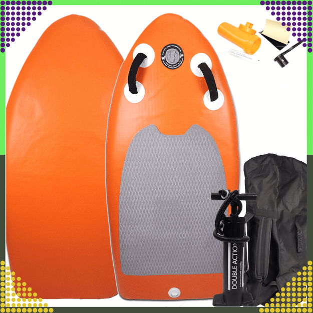 Deska Mini SUP 155 cm Stand Up Paddle Pompowana do Pływania Zestaw + Torba 18