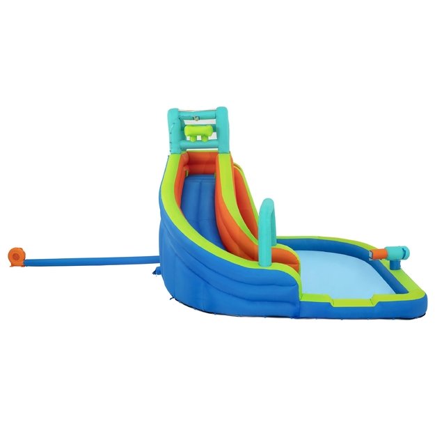Bestway 53408 Plac Zabaw Park Wodny Dmuchany ze Zjeżdzalnią + Dmuchawa 8