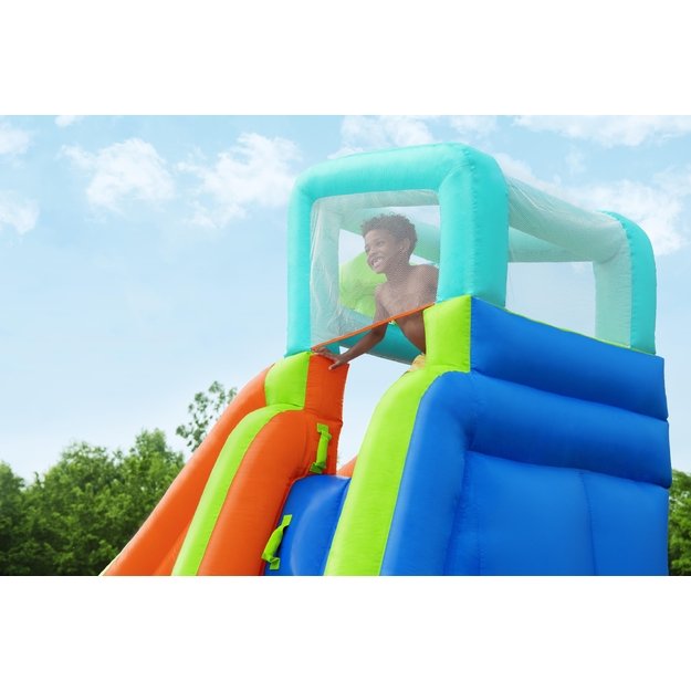 Bestway 53408 Plac Zabaw Park Wodny Dmuchany ze Zjeżdzalnią + Dmuchawa 16