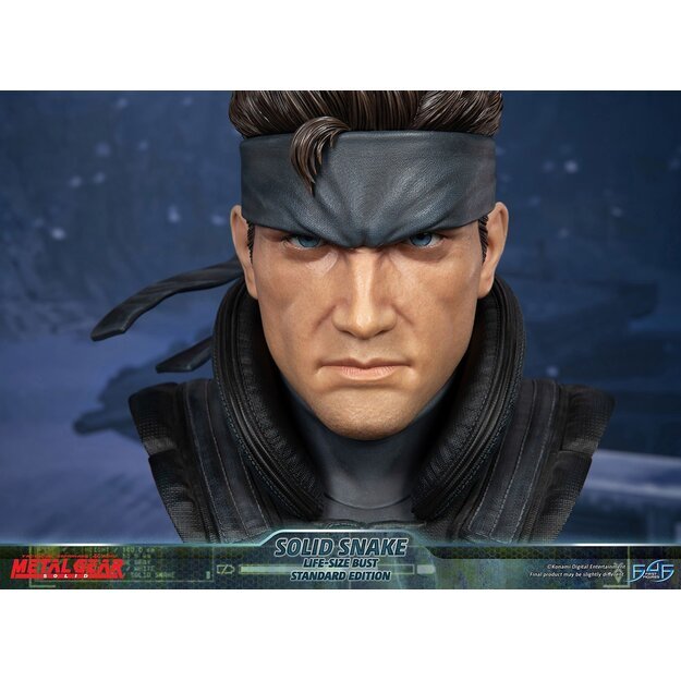 Metal Gear Solid (Solid Snake Life-Size Bust) RESIN Statue 3