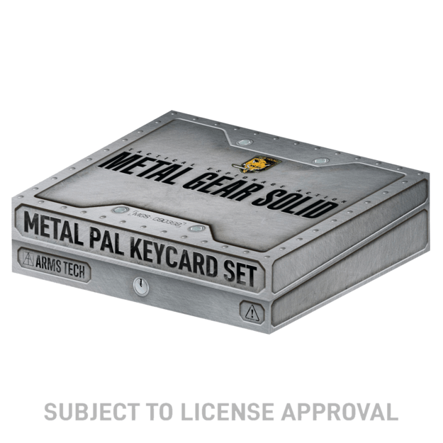 Metal Gear Solid Limited Edition PAL Keycard Set 8