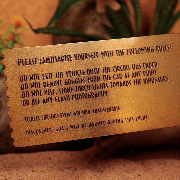Jurassic Park Feeding Show Ticket 8