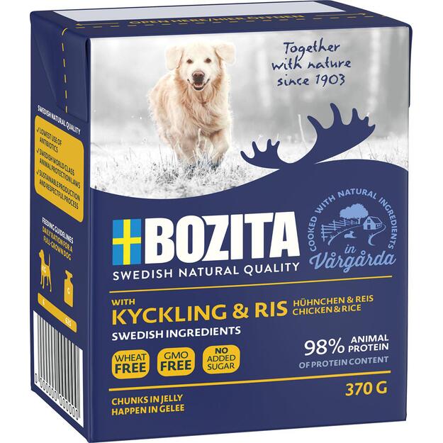 Bozita - Naturals Chicken & Rice - 370g