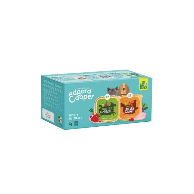 Edgard Cooper - Multipack Chicken/Lamb - 4x300g