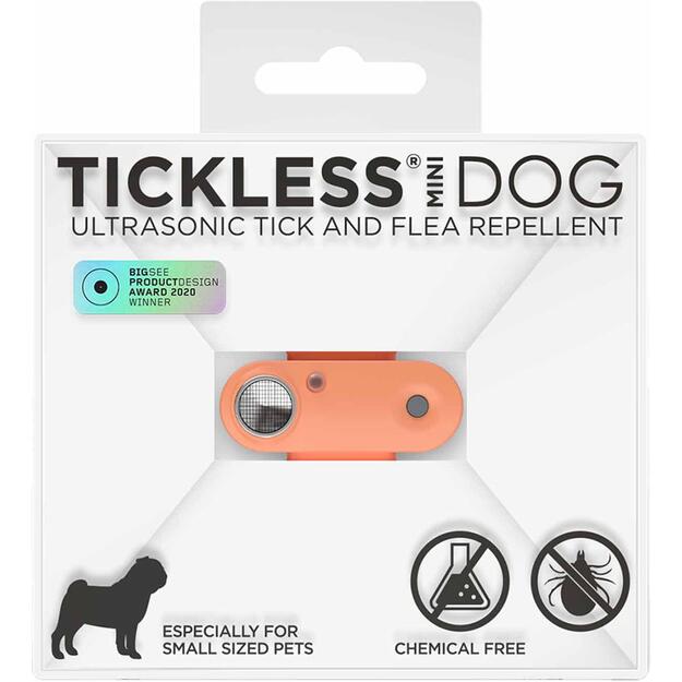 Tickless - PET MINI ORANGE -  chargeable