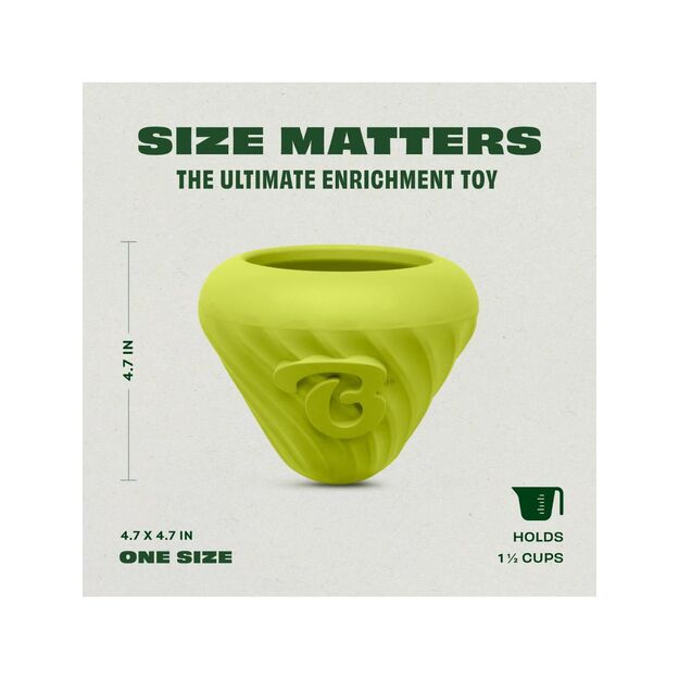 BENEBONE - Bounce Cone -12cm - Its unique cone shape and hidden inner compartments create an unpredictable rolling action 3