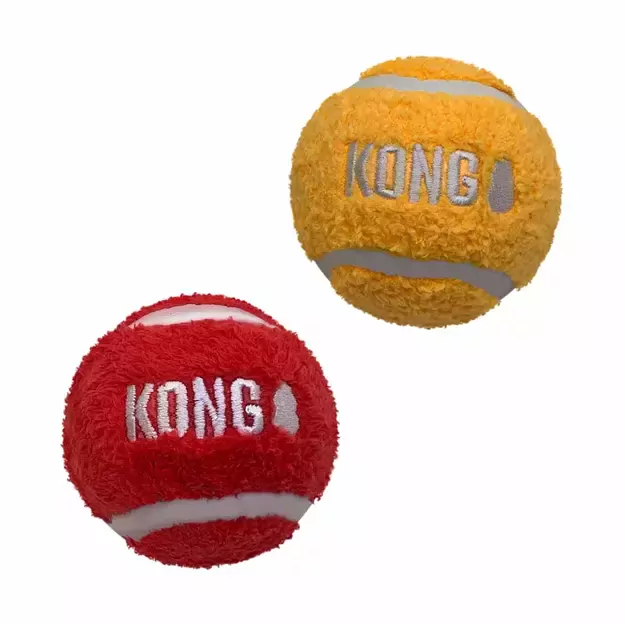 Kong - Sport Softies Ball  2 pack - L -7,6cm 3