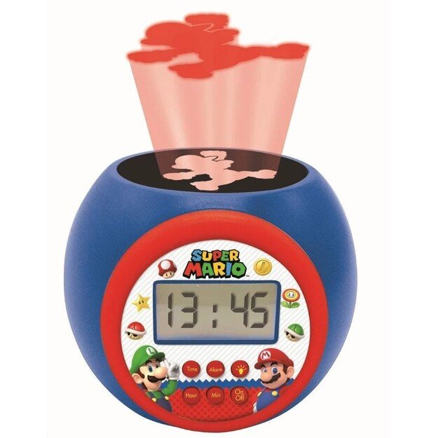 Lexibook - Super Mario - Projector Alarm Clock (RL977NI)