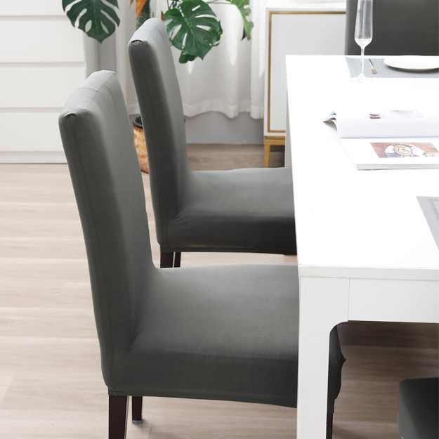 8x krēsla sēdekļa pārvalki, izturīgi, universāli, elastīgi ar gumijas lenti, mīksti