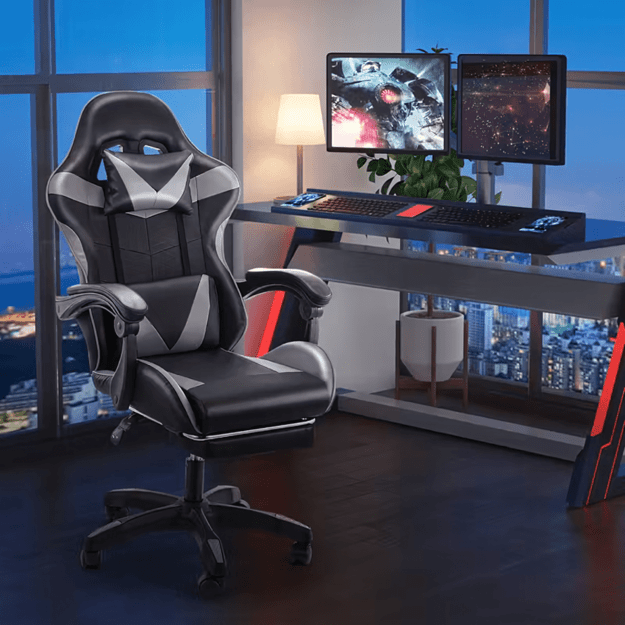 Mängukontori pöörlev ämbritool jalatoega kuni 150 kg