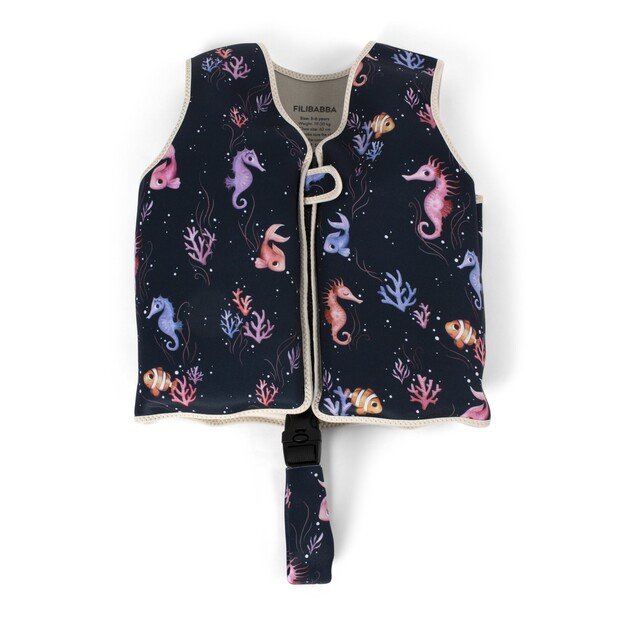 Filibabba - Swim vest 5-6 years  - Rainbow Reef - (FI-02995)