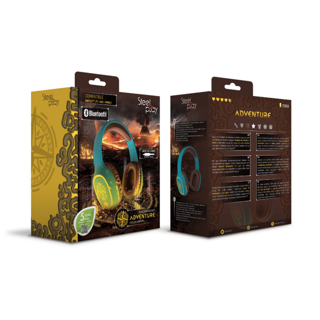 Steelplay - Adventure Bluetooth Headset (Switch/Pc/Mac/Mobile) 7