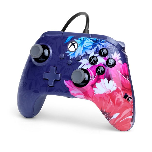 PowerA - Advantage Plus Wired Controller - Xbox Series X - S - Night Blossom 2