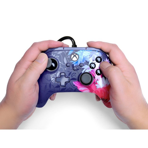 PowerA - Advantage Plus Wired Controller - Xbox Series X - S - Night Blossom 3