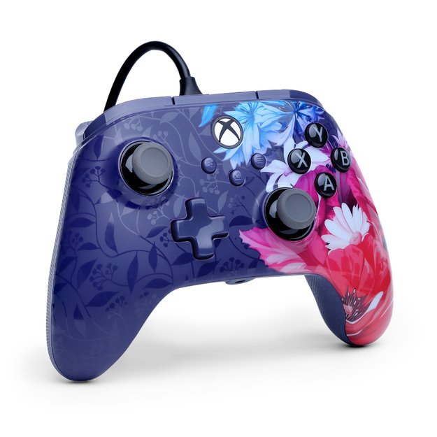 PowerA - Advantage Plus Wired Controller - Xbox Series X - S - Night Blossom 4