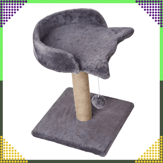 Scratching post for cats kittens bed scratching post toy ball