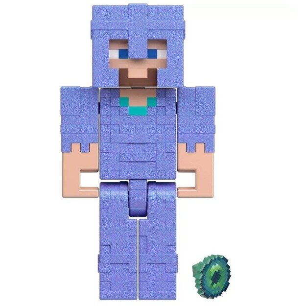 Minecraft - Biome Builds 8cm Figure - Strong Steve (HLB14)