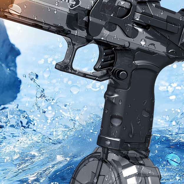 Pistole elektriskā šautene automātiska ūdens uzlādējama 10m rotaļlieta