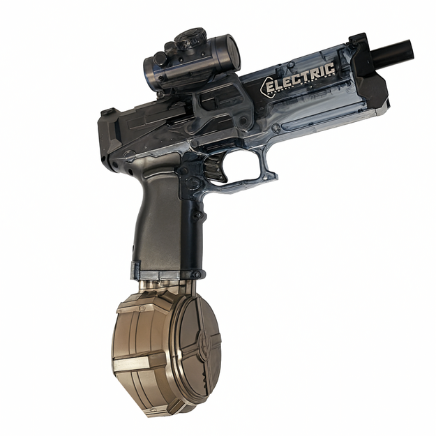 Pistole elektriskā šautene automātiska ūdens uzlādējama 10m rotaļlieta