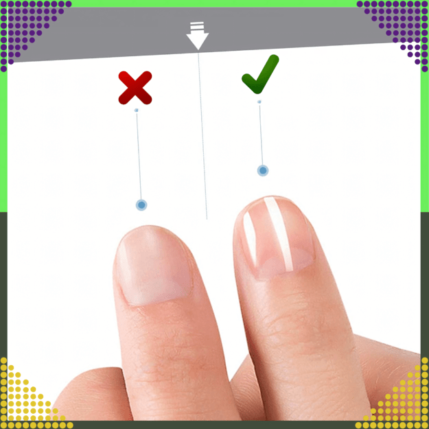 Mini nagų poliravimo blokeliai, poliravimo kubeliai, 100/180, 50 vnt.