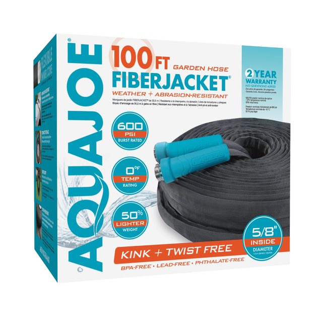 Dārza šļūtene 30 m augstspiediena 5/8 spēcīgi, izturīgi savienotāji