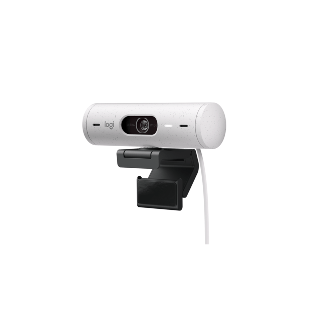 Logitech - Brio 500 Full HD Webcam USB-C OFF-WHITE