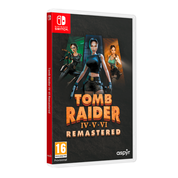 Tomb Raider IV-VI Remastered Starring Laracroft - Nintendo Switch