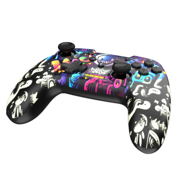 Freaks And Geeks - Shining Graff Wireless Controller - Switch/PC (Glow in the Dark Paint)