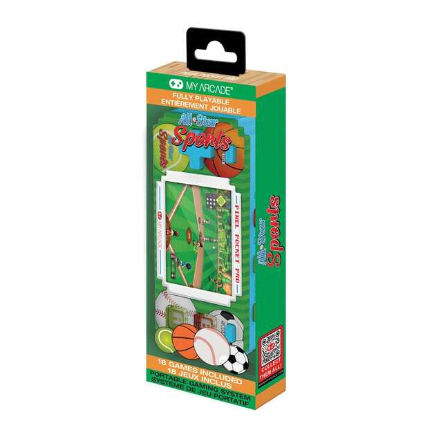 My Arcade - All-Star Sport Portable Gaming System (Pixel Pocket Gaming)