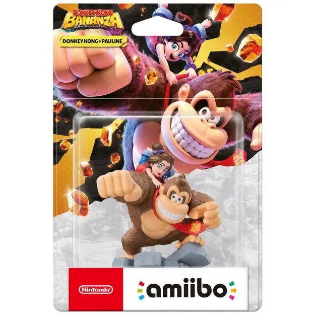 Nintendo Switch 2 Donkey Kong and Pauline amiibo