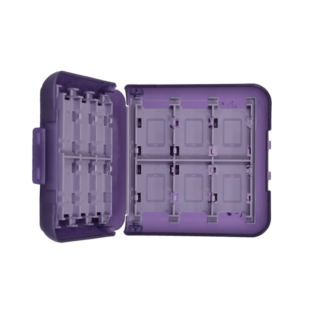 HORI - 24-Game Card Case (Gengar & Mimikyu) - Purple