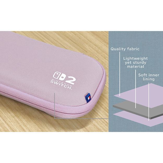 HORI - Slim Tough Pouch - Cozy Lavender