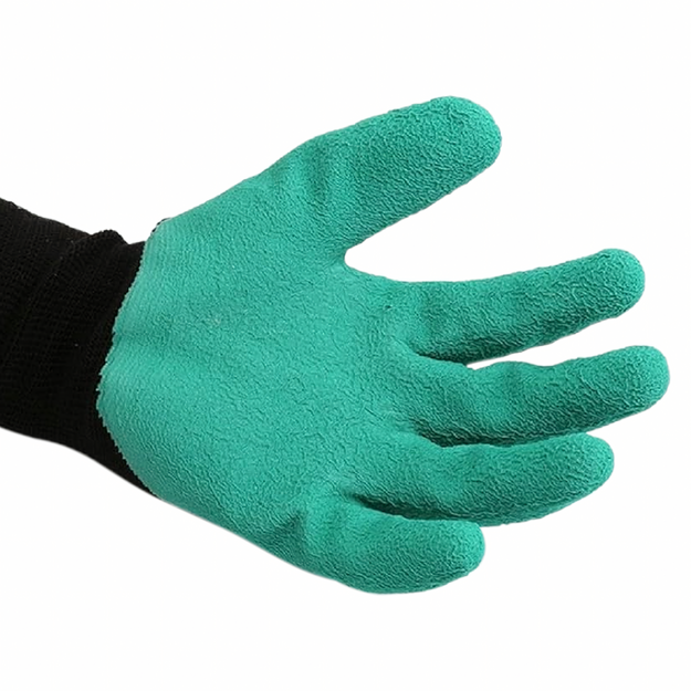 Pirštinės Sodo pirštinės Grėblys Kasimo žnyplės Grėblys Kastuvas