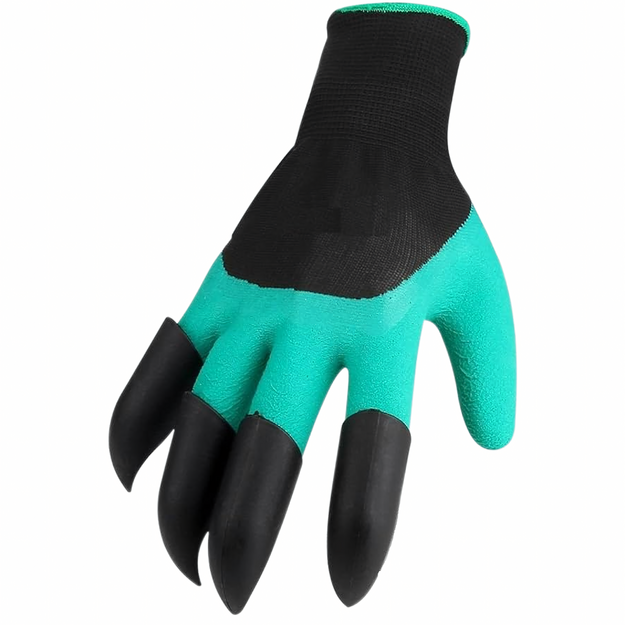 Pirštinės Sodo pirštinės Grėblys Kasimo žnyplės Grėblys Kastuvas