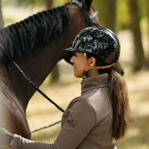 HANSBO SPORT - Mips Vision Shiny Gem Riding helmet - L