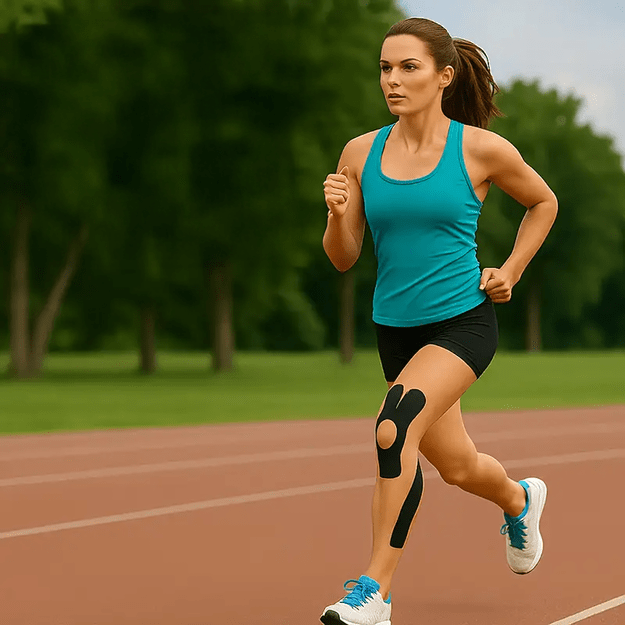 Plastry Tape Tejpy Kinesio Taping Tejp Taśma Kinesio Sport Pro 5Mx5CM 24