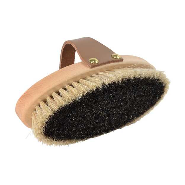BORSTIQ - Grooming Brush with Leather Strap - Bristle - M