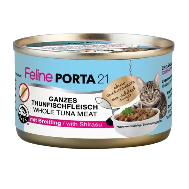Feline Porta 21  - Feline Whole Tuna Meat Shirasu - 90 g