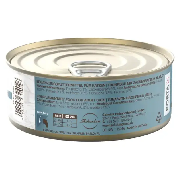 Porta21 - Feline Tuna Grouper - 85 g