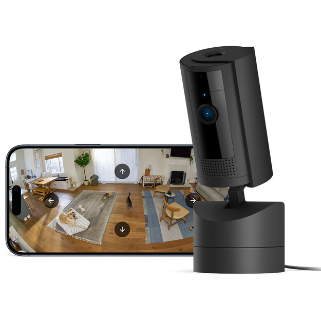 Ring - Pan-Tilt Indoor Cam, Black