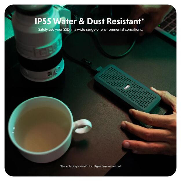 Hyper - HyperDrive EcoSmart USB4 SSD Enclosure