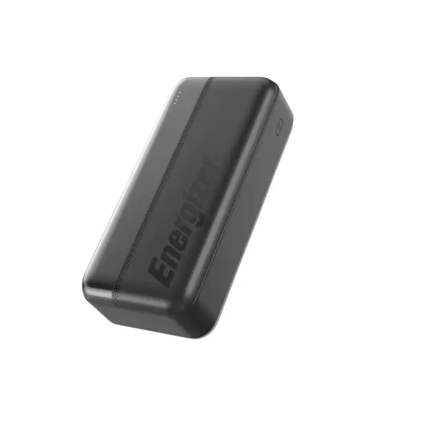Energizer - 30K Triple Output High Capacity Power Bank - 30.000 mAh - Black
