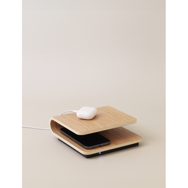 Stelton - Ro Wireless Charger - Oak