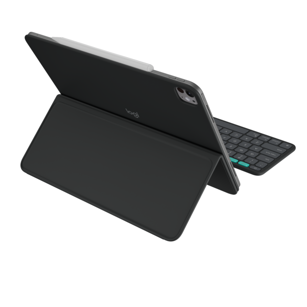 Logitech - Flip Folio for iPad Pro & Air 13'' - Graphite - Nordic