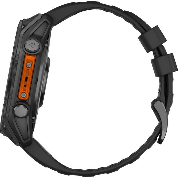 Garmin - Fenix 8 51mm Amoled Spark Orange / Graphite