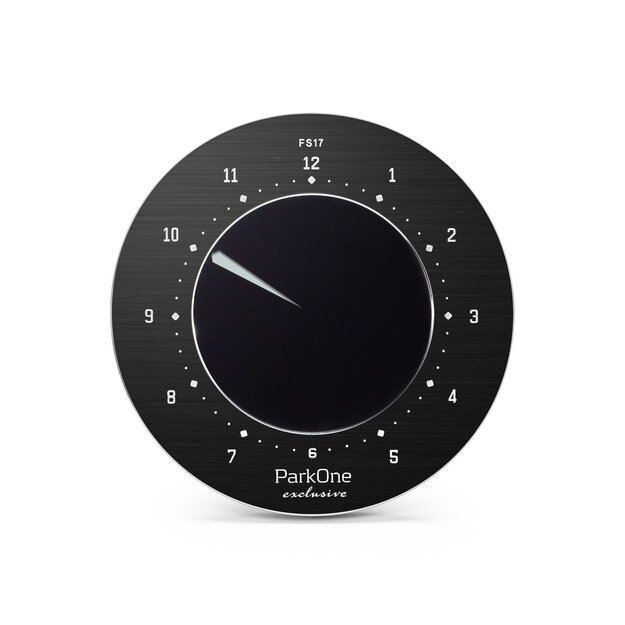 ParkOne Exclusive - Black Electronic Parking Disc