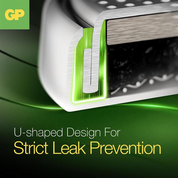 GP - Ultra Plus Lithium Cell Battery CR2032, 3V - 4-pack