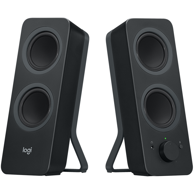 Logitech - Z207 Bluetooth Computer Speakers, Black
