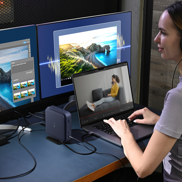 J5create - Type-C Dock Dual 4k HDMI